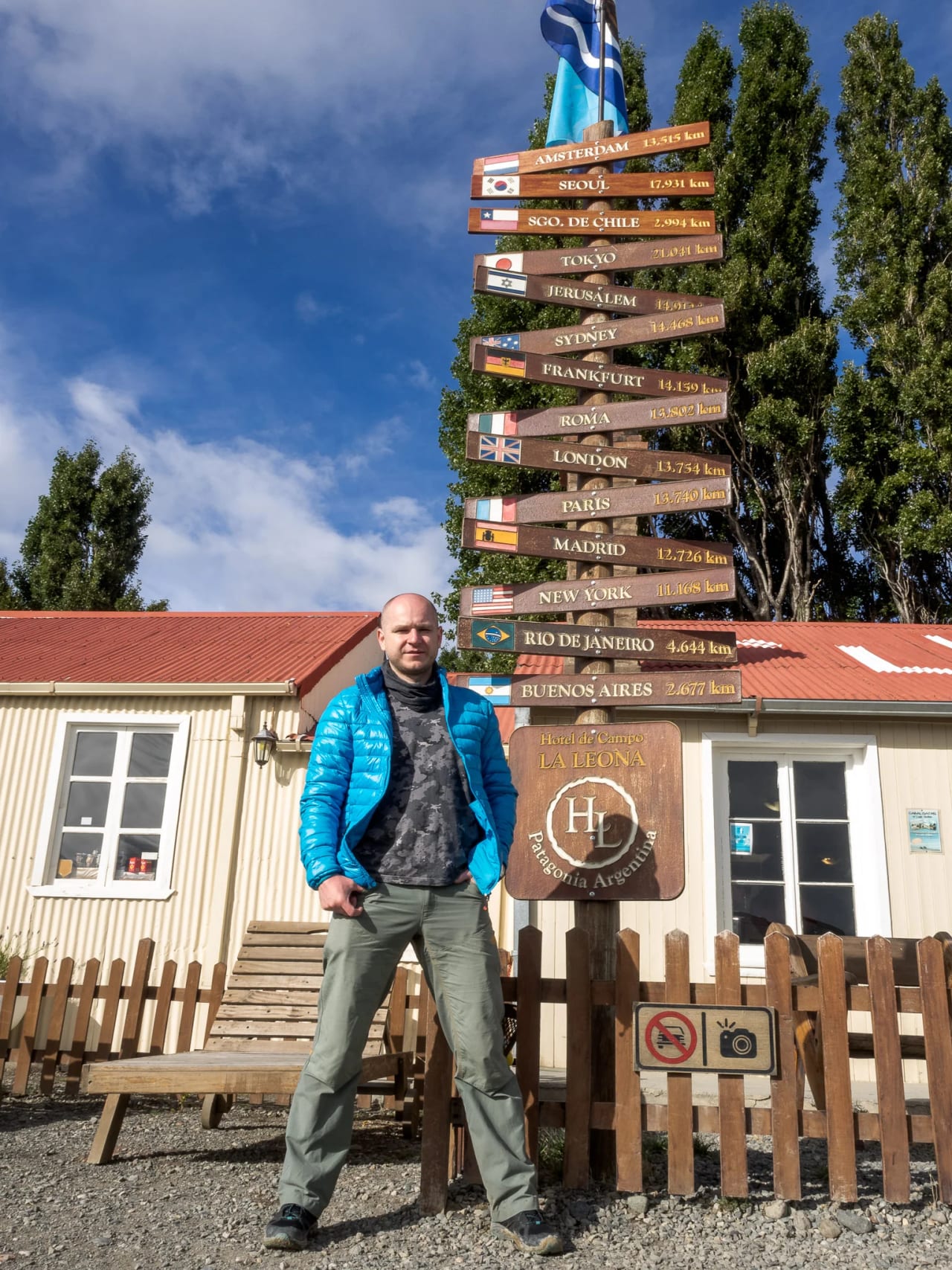 Patagonia, La Leóna hotel in Santa Cruz, Argentina