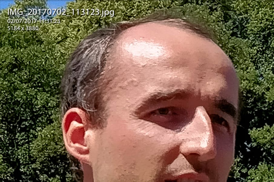 Robert Kubica at Goodwood FOS,100% on 2.0x zoom