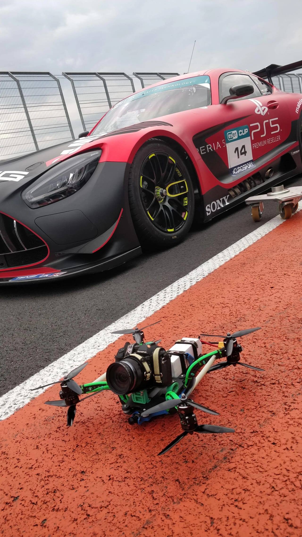 Cinelifter on location