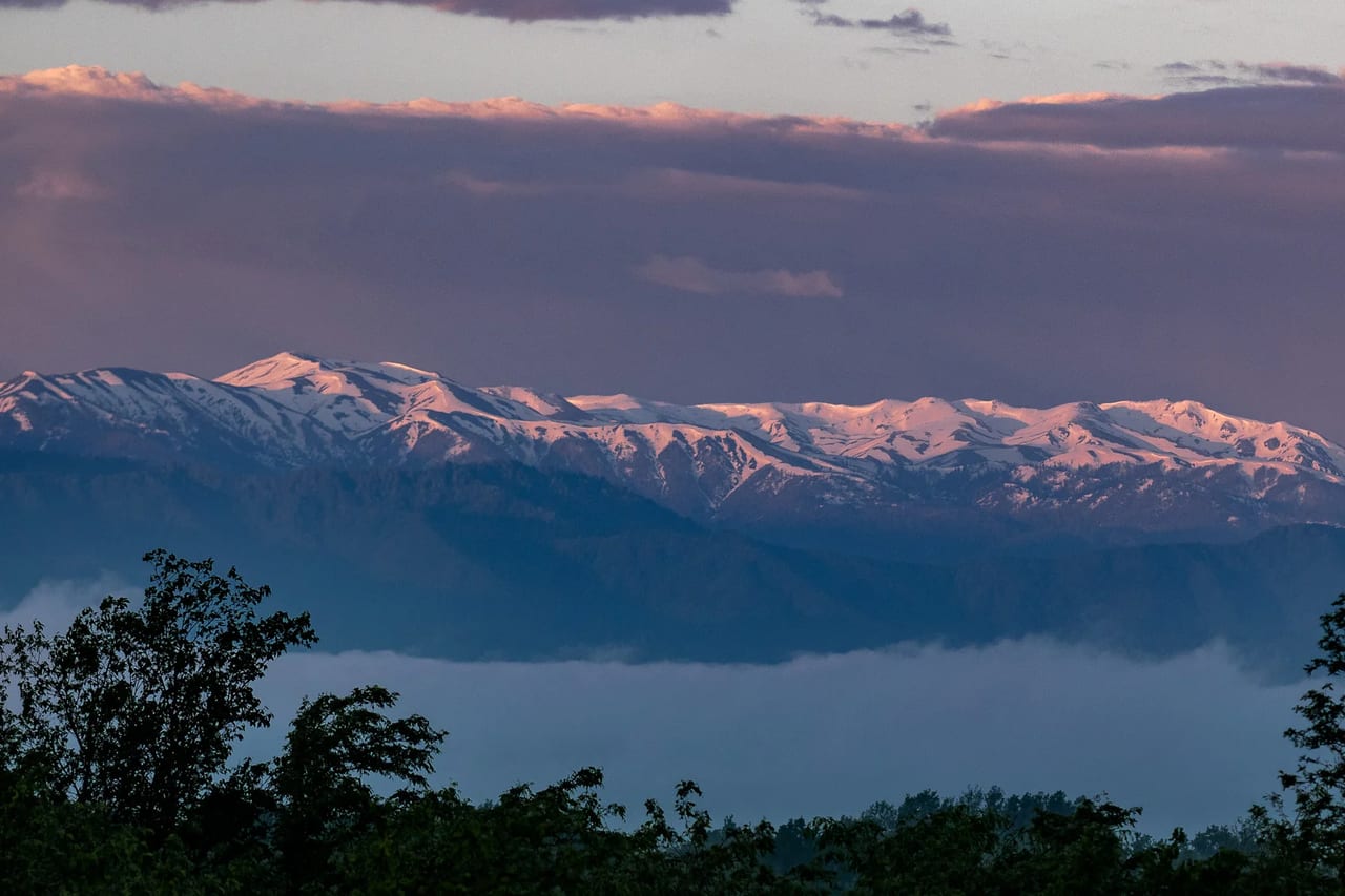 The Caucasus Mountains